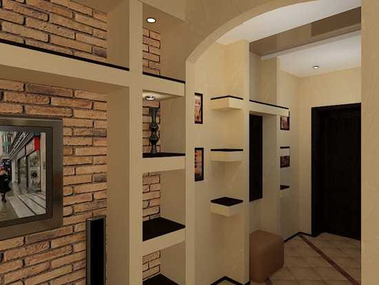 Интерьер прихожей в квартире панельного дома – Интерьер коридора в квартире панельного дома — реальные фото