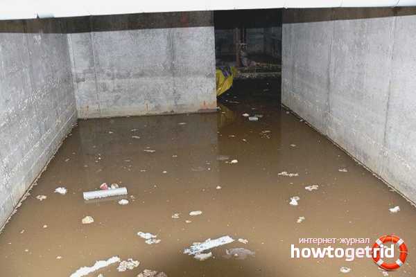 Как остановить в подвале грунтовые воды – Как остановить быстро поступление грунтовых вод в подвал
