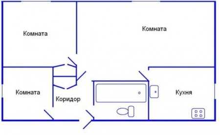 Как перепланировать квартиру трехкомнатную квартиру в – Варианты перепланировки 3-х комнатной квартиры серии П-3, П-44. Передел трехкомнатной в 2х- и четырехкомнатную. Примеры проектов хрущевки в кирпичном и панельном домах