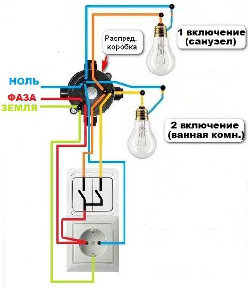 Как подключить к розетке выключатель – Как подсоединить розетку от выключателя 🚩 как правильно расключить двойной выключатель и розетку 🚩 Ремонт квартиры