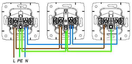 Как подключить розетку и выключатель от одного двухжильного провода – Как подключить блок розетка-выключатель в одном корпусе: схема и последовательность действий