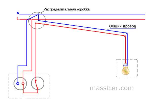 Как подключить розетку и выключатель от одного провода – Как подключить блок розетка-выключатель в одном корпусе: схема и последовательность действий
