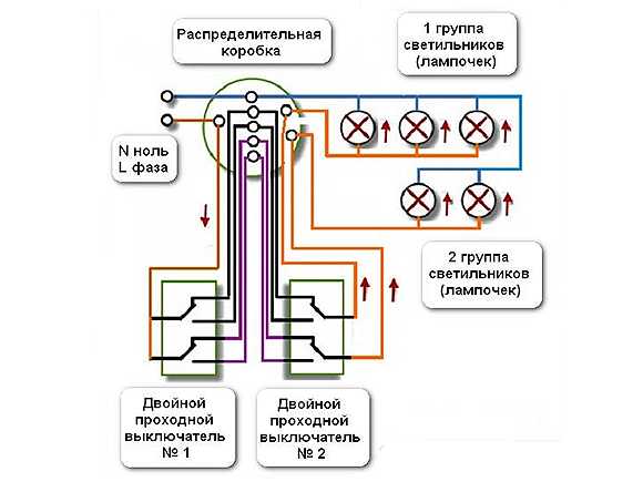 Как подсоединить люстру с 2 проводами к 3 проводами – Как подсоединить люстру - схема соединения с двумя и тремя проводами к одноклавишному и двухклавишному выключателю
