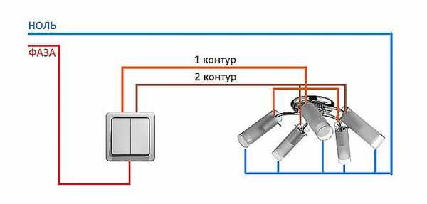 Как подсоединить люстру с 2 проводами к 3 проводами – Как подсоединить люстру - схема соединения с двумя и тремя проводами к одноклавишному и двухклавишному выключателю