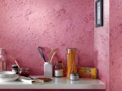 Как покрасить стены фактурной краской – способы нанесения декоративной отделки (фото, мастер-класс)