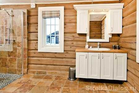 Как положить плитку в ванной на деревянную стену – Как положить плитку на деревянную стену?