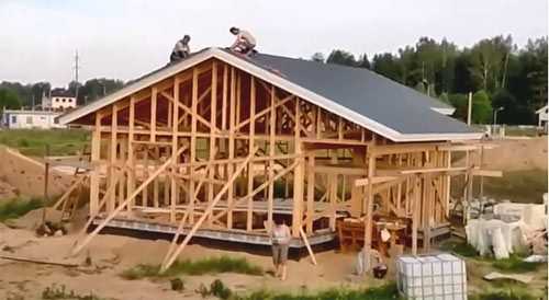 Как построить загородный дом – Своими руками: постройка коттеджа (105 фото)