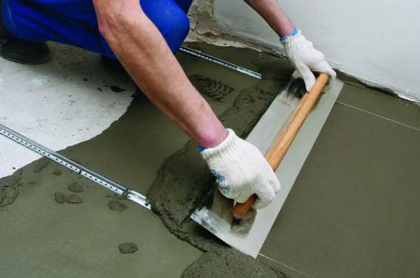 Как правильно уложить линолеум на бетонный пол в квартире – Укладка линолеума на бетонный пол: инструкция