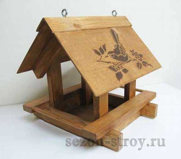Как сделать кормушку для птиц из дерева своими руками – оригинальные идеи для создания красивых деревянных кормушек. Как сделать кормушку по чертежу с указанными размерами?