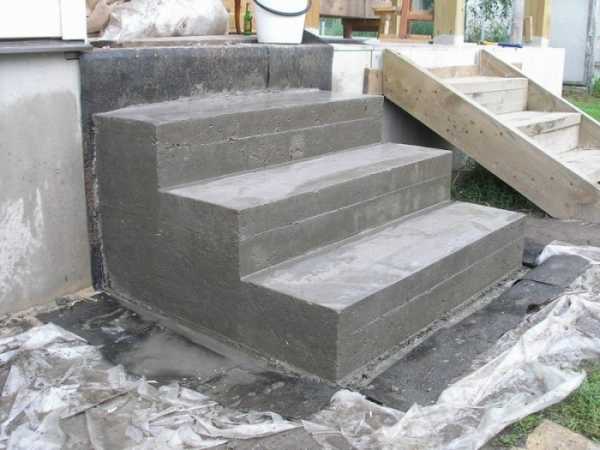 Как залить лестницу из бетона для крыльца – Как залить лестницу из бетона для крыльца