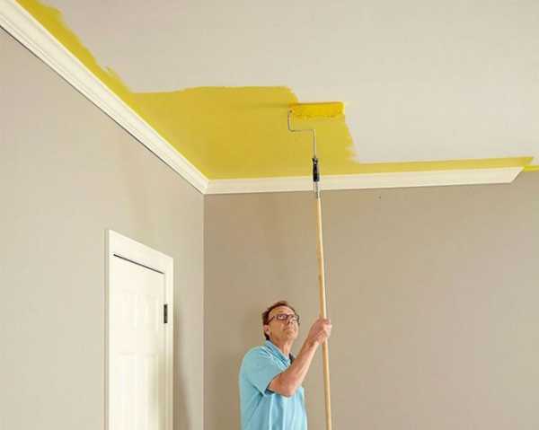 Какой лучше краской покрасить потолок – какую краску выбрать для потолка, как правильно красить валиком своими руками