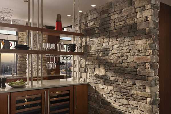 Камень декоративный кухня – фото дизайна, идеи по отделке стен, фартука, арок, ниш кухни искусственным и диким камнем