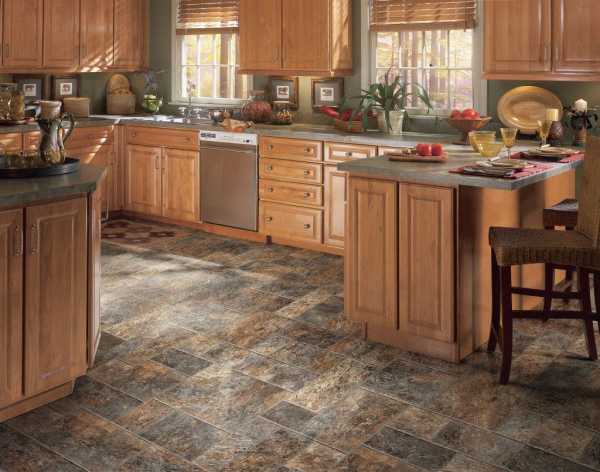 Керамогранит на полу в кухне фото – Керамогранит на пол для кухни (74 фото): варианты и комбинации дизайна
