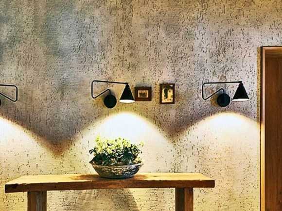 Короед штукатурка фото в квартире на кухне – декоративная фактурная смесь для стен в квартире и частном доме, примеры использования в интерьере