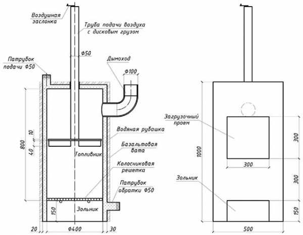 Котлы длительного горения на твердом топливе своими руками чертежи – Как сделать твердотопливный котел длительного горения своими руками: пошаговая инструкция + чертежи