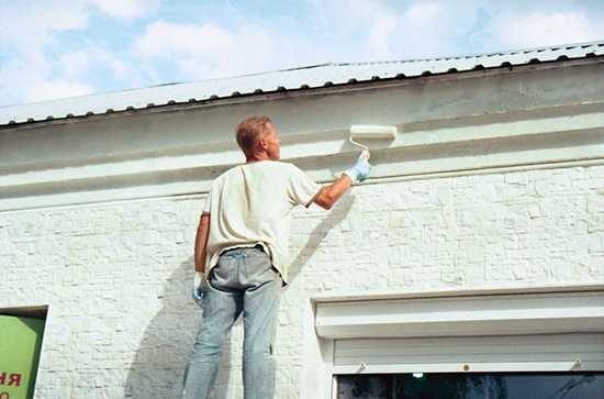 Краска фасадная по бетону морозостойкая для наружных работ – Краска фасадная морозостойкая для наружных работ по бетону