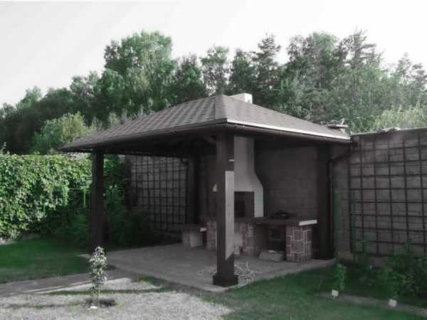 Крыша для барбекю – покрытие шашлычницы для дачи своими руками, зона барбекю из дерева, чертежи и конструкция с хозблоком, модели из металла и из поликарбоната