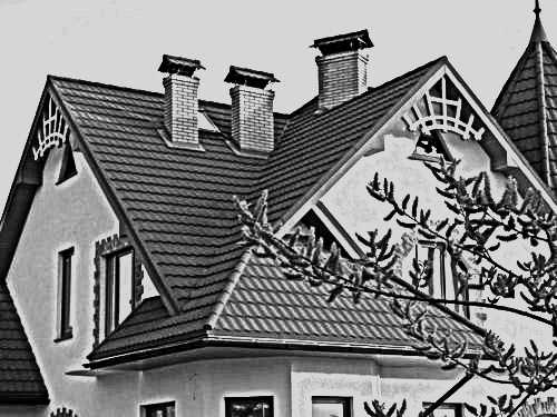 Крыши домов рисунок – Чертеж односкатной, двускатной и четырехскатной крыши, которую можно сделать своими руками