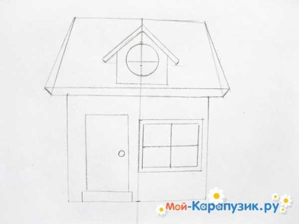 Крыши домов рисунок – Чертеж односкатной, двускатной и четырехскатной крыши, которую можно сделать своими руками