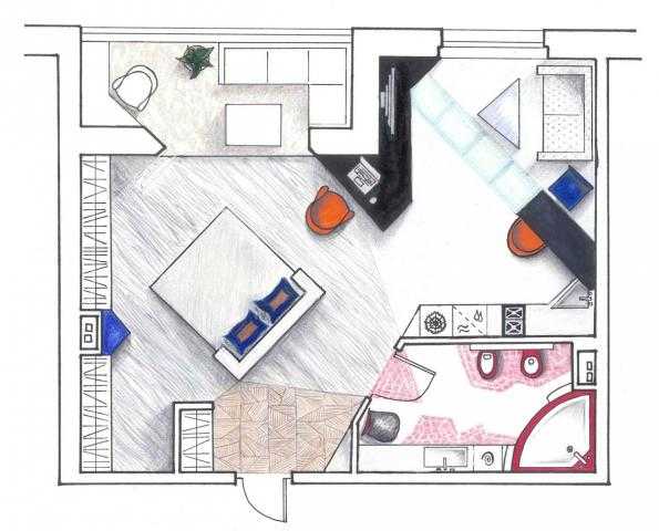 Кухня и гостиная студия фото – дизайн интерьера кухни, совмещенной с гостиной, планировка зала-кухни в частном доме, как обустроить