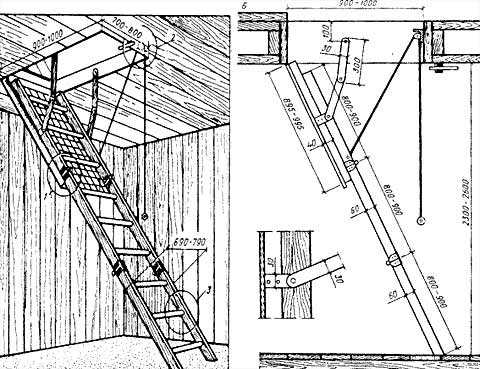 Лестница на чердак с люком – Чердачный люк с утеплением и без. Его установка в различных покрытиях. Лестницы к чердачному люку