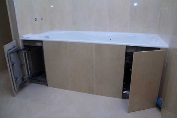 Люки под плитку для ванной комнаты – Люк под ванной под плитку, способы открывания и материалы изготовления