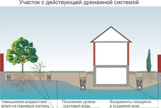 Монтаж дренажной системы – виды, материал для системы дренажа, как сделать дренажно распределительную систему, закрытая и открытая, фото и видео примеры