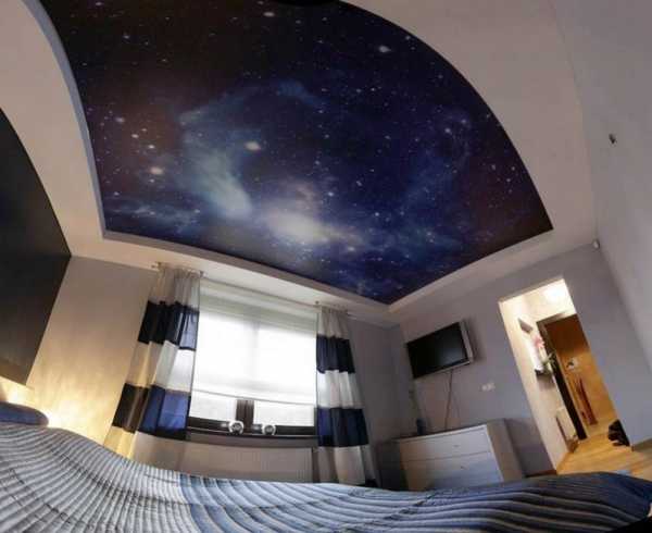 Натяжной двухуровневый потолок в спальне фото – фото, какой лучше сделать, высота в 12 кв м, многоуровневый в небольшой, простые и двухуровневые, красивые