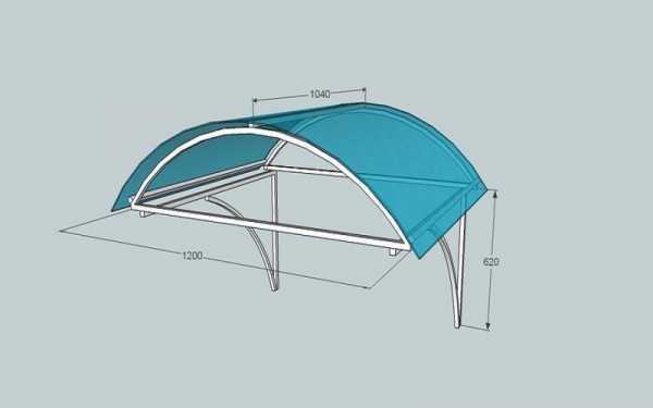Навес своими руками над калиткой – как сделать навес своими руками