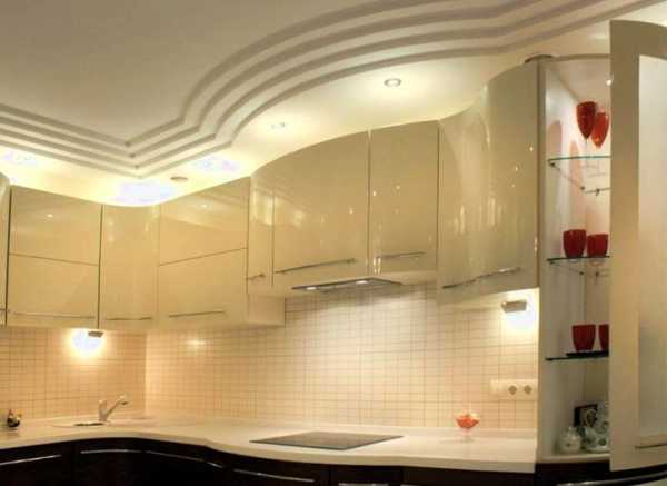 Навесные потолки для кухни фото – фото потолков из гипсокартона, как сделать красивый дизайн конструкции в спальне и на кухне