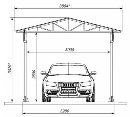 Навесы из поликарбоната для машин своими руками – расчет, чертежи, установка с фото примерами, а также обзор навесов под машину из поликарбоната, профнастила, дерева, тентовых конструкций