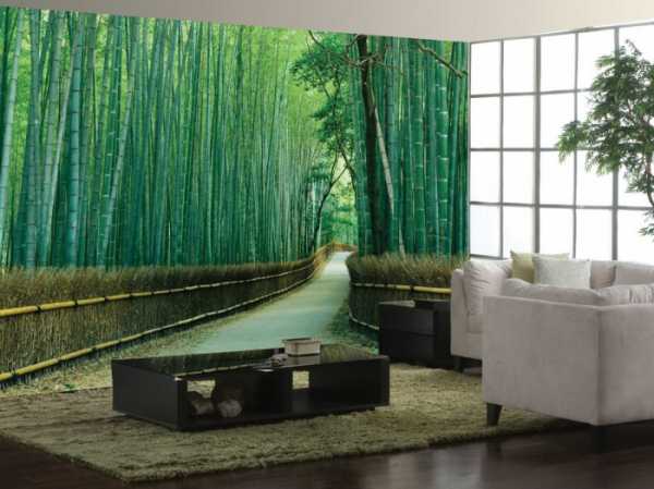 Обои из бамбука фото в интерьере – Бамбуковые обои в интерьере с фото