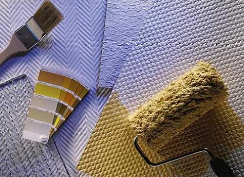 Обои под покраску размер – плюсы и минусы флизелиновых настенных покрытий в интерьере, виниловые модели на потолок и отзывы