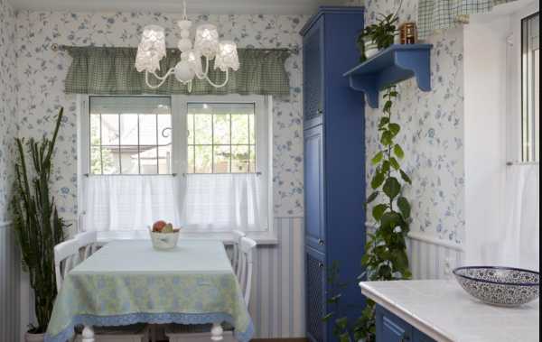 Обои прованс кухня – фото в интерьере, для стен кухни, спальни и гостиной, в цветочек, коллекция кантри и прованс, детские компаньоны, в прихожую, видео