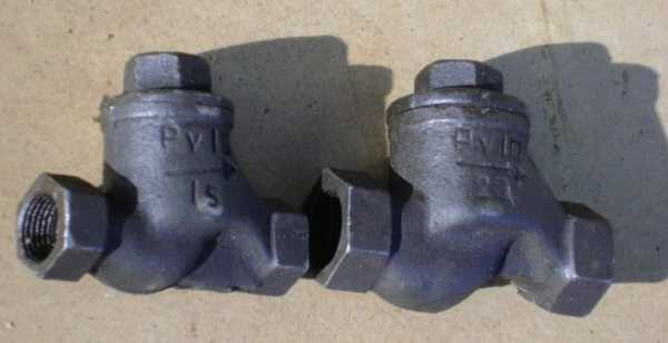 Обратный клапан для насоса в скважину – Обратный клапан для скважинного насоса