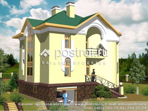Одноэтажный дом с цокольным этажом – Проекты домов с цокольным этажом - лучшие цены на готовые проекты домов в России