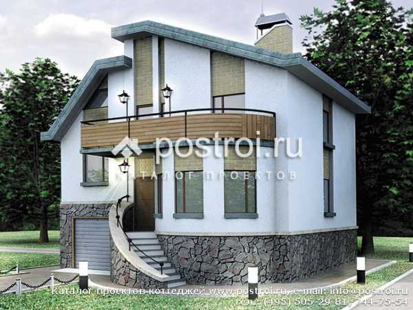 Одноэтажный дом с цокольным этажом – Проекты домов с цокольным этажом - лучшие цены на готовые проекты домов в России