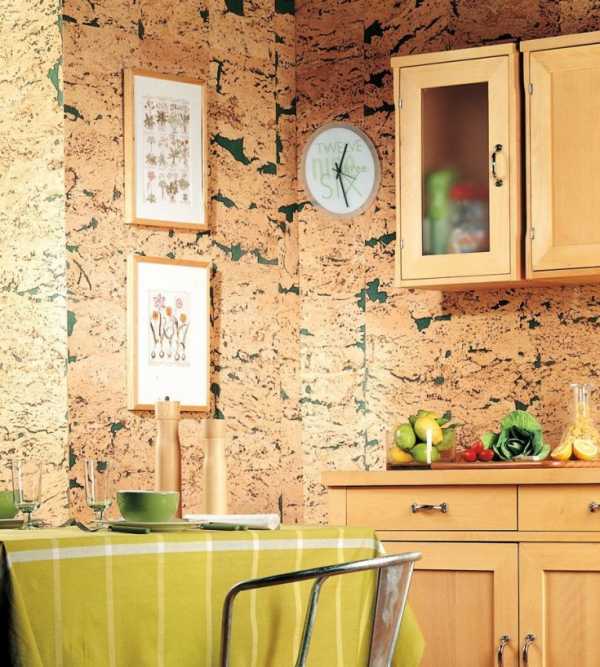 Отделка стен пробкой фото в интерьере – фото, отзывы и способы наклейки; как выглядит пробка настенная в интерьере кухни, гостиной, прихожей и ванной комнаты