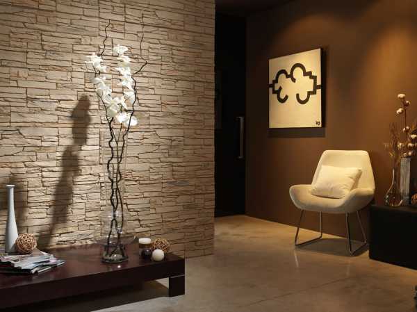Отделка в квартире декоративным камнем – Отделка стен декоративным камнем своими руками, в квартире, фото видео
