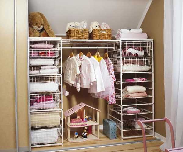 Открытые системы хранения для одежды – Системы хранения вещей для гардеробных, кладовой, шкафов можно купить в интернет-магазине Lovetta.ru