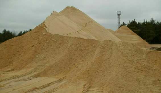 Песок для фундамента – речной или карьерный? Выбор песка для строительства