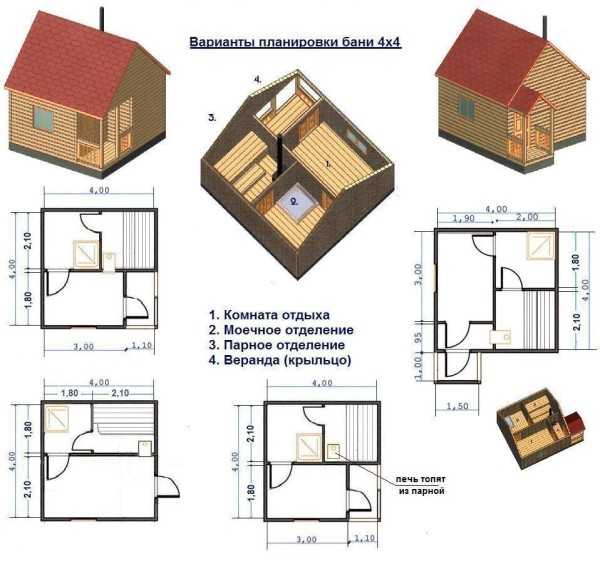 Планировка и проекты бани – Планировка бани размером 4х6 - мойка и парилка отдельно (65 фото): план внутри помещения площадью 4 на 6, чертежи и схемы вариантов метражом 6х4