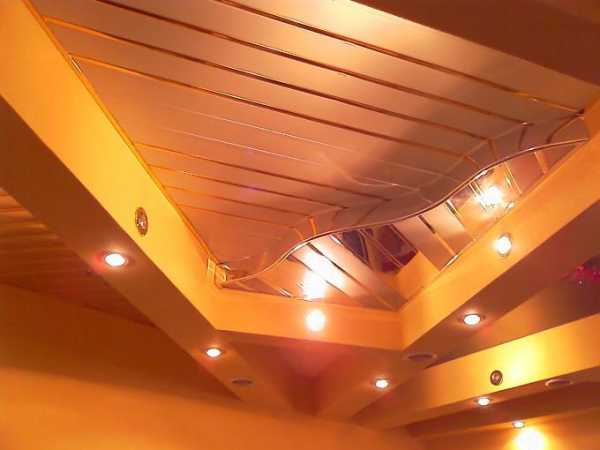 Пластик на потолок – ПВХ плиты и пленка для отделки потолочного покрытия лоджии, декоративные потолки-фигуры из вагонки в дизайне коридора