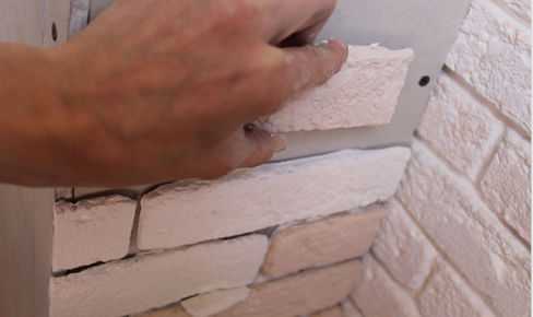 Плитка под кирпич белый – глянцевая декоративная керамическая настенная плитка «кирпичиком» для внутренней отделки