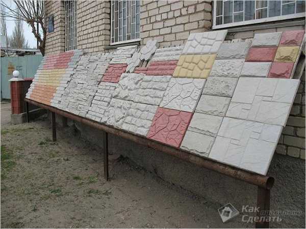 Плиты для обшивки дома снаружи – технология облицовки стен декоративной плиткой