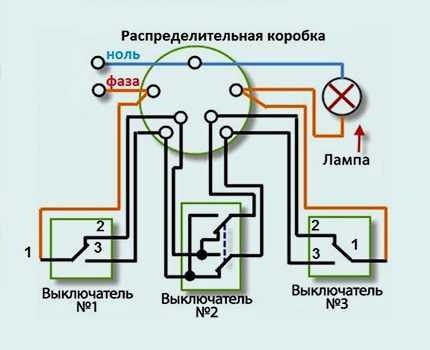 Подключение перекидного выключателя – Проходной выключатель - схема подключения. Подробная инструкция подключения двухклавишных и трехклавишных проходных выключателей. Видео