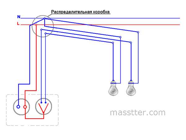 Подключение выключателя и розетки – Схемы подключения выключателей и розеток. Наружная розетка. Как подключить выключатель света