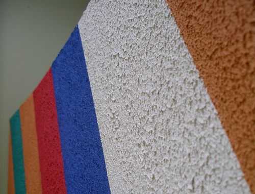 Покраска структурной краской – Структурная краска для стен