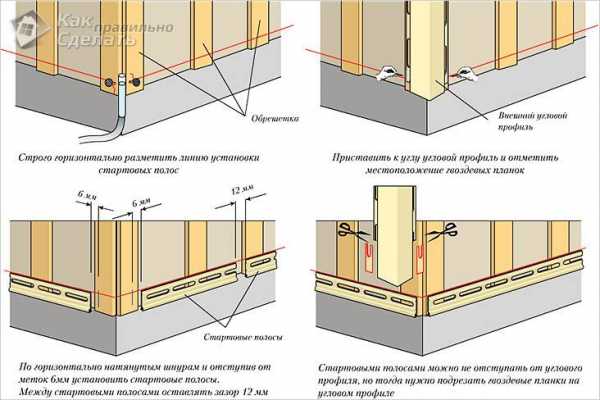 Пошаговый монтаж сайдинга своими руками – Виниловый сайдинг - монтаж своими руками: инструкция по проведению работ, фото и видео разбор нюансов при установке сайдинга