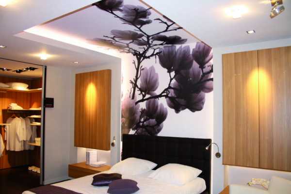 Потолки натяжные в спальне фото – Натяжной потолок в спальне - 150 фото новинок в интерьере